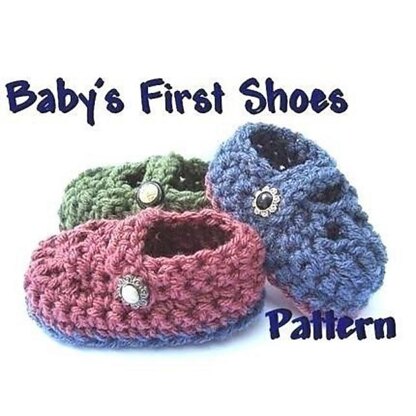 Baby's First Shoes | Crochet Pattern by Ashton11