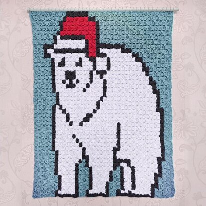 C2C - Polar Bear - Corner to Corner Blanket