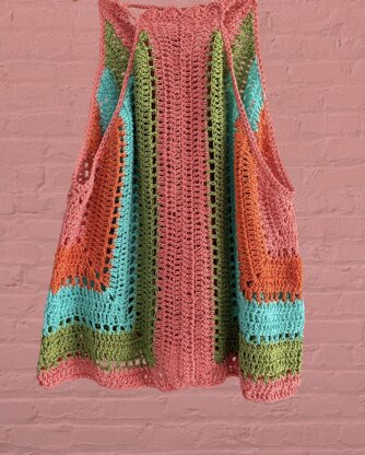 Jasmine Halter Neck Crochet Top