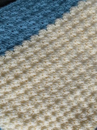 Ripple Stitch Baby Blanket