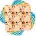 Cricut 12"X12" Deluxe Paper 12/Pkg - Disney Moana, Born To Voyage