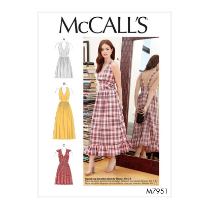 McCall's Misses' Dresses M7951 - Sewing Pattern