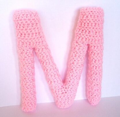 Alphabet Letter --- Capital M Pattern