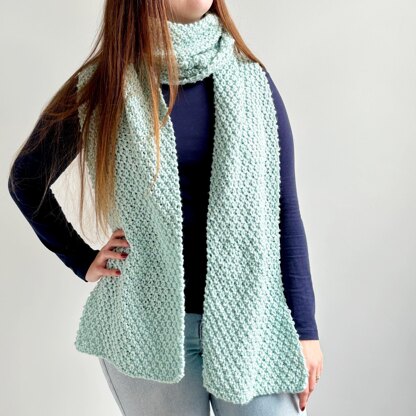 'Glacier Blue' Scarf