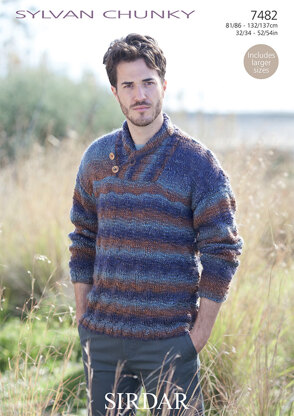 Burley Sweater in Sirdar Sylvan - 7482 - Downloadable PDF