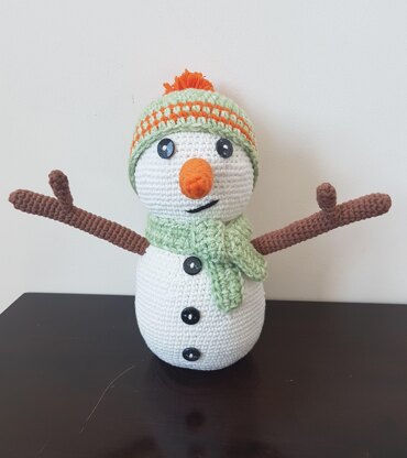 Crochet Snowman Amigurumi