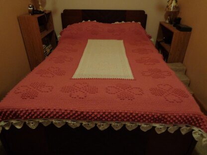 Hearts Bedspread