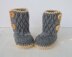 Two-Button Toddler Booties