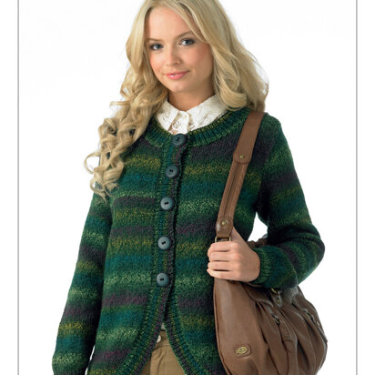 Jacket in James C. Brett Marble DK - JB094 - knitting pattern