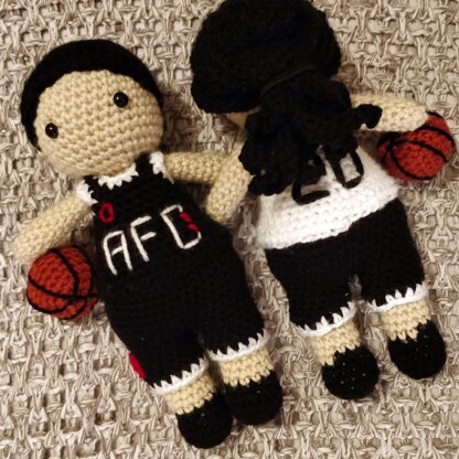 Basketball player Amigurumi