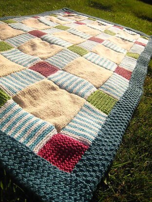 Traditional Patchwork Throw