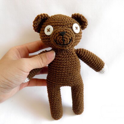 Mr. Bean teddy amigurumi