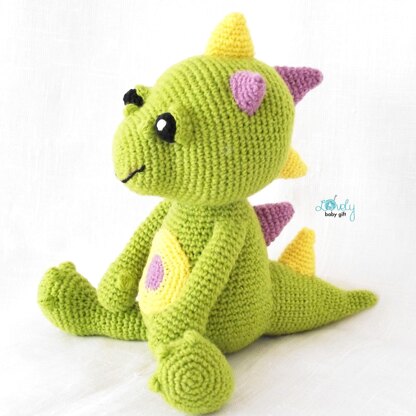Crochet Dinosaur Pattern, Amigurumi Animal