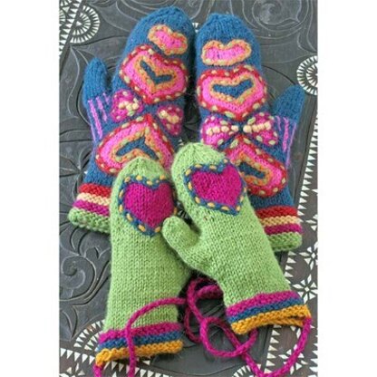 Kristin Nicholas Designs Heart To Heart Mittens PDF