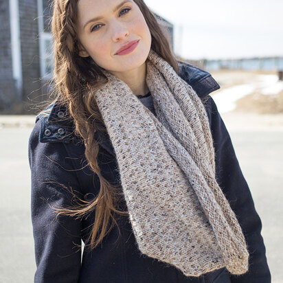 Camaderry Cowl in Berroco Inca Tweed Chunky - 141 PDF (Free)