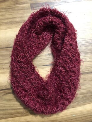 Shell Stitch Infinity Scarf