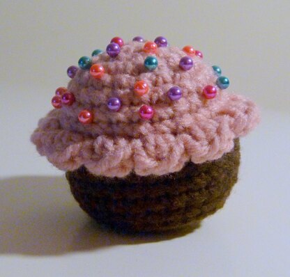 Crochet Cupcake Toy or Pincushion