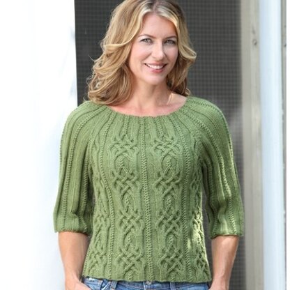 280 Lyonesse Pullover - Sweater Knitting Pattern for Women in Valley Yarns Northfield