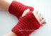 Simple Scarf & Fingerless Gloves Set