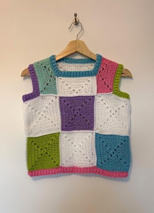 Granny Square Vest