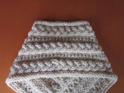 V-neck Cowl