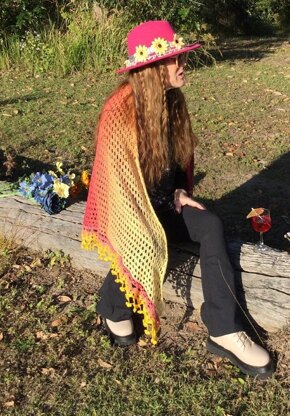 Mojitos At Sunset Shawl