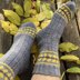 Autumn Fog Socks