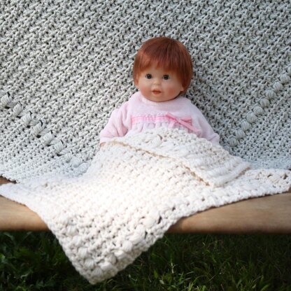 Meadow Sage Baby Blanket