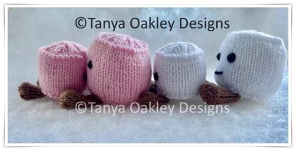 Marshmallow with legs