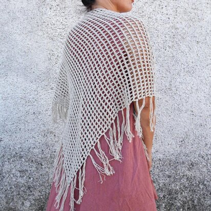 Barley seed shawl