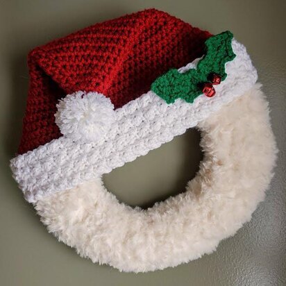 Santa Wreath