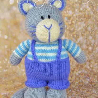 Purrrcy the Cat - knitting pattern