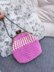 Vintage Fuchsia Purse Handbag