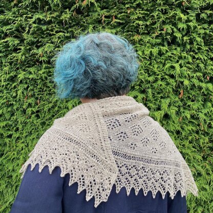 Marianne Half Hap Shawl