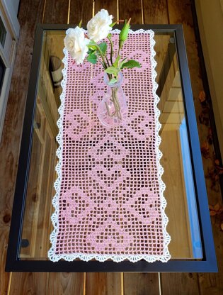 Heart Table Runner