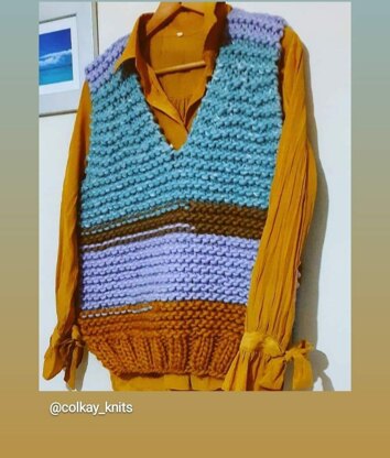 Selena Chunky Vest -No Waste