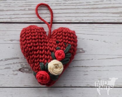 Embroider My Heart Ornament (2018006)