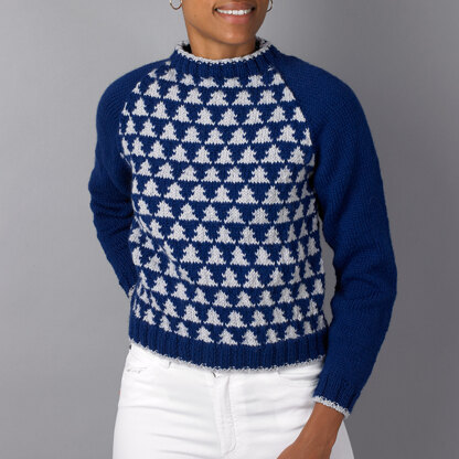 Paintbox Yarns Sleigh Ride Jumper PDF (Free)