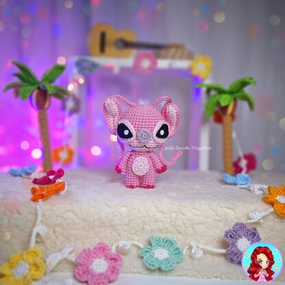 🌌 Chibi Stitch & Angel Amigurumi Pattern – Digital PDF 💙💗