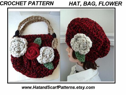 640 CHUNKY STYLE HAT AND BAG