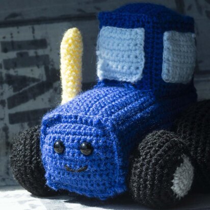Crochet Pattern Small Tractor