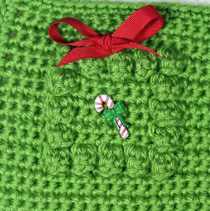 Christmas Tree Blanket Block