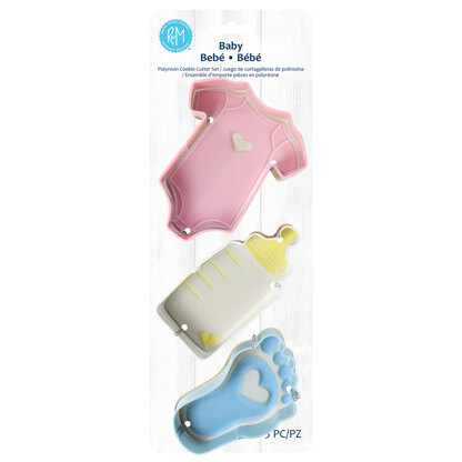 R&M Baby Cookie Cutters Set of 3