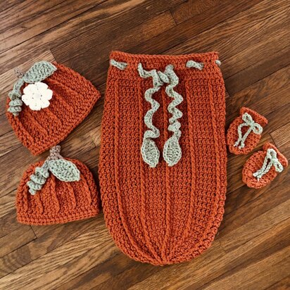 Pumpkin Snuggle Sack Cocoon