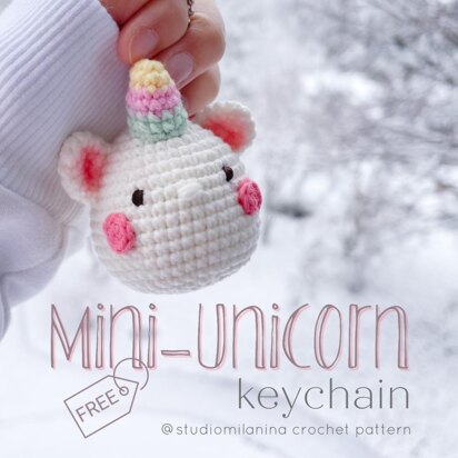 Mini-Unicorn Keychain