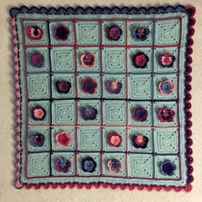 Butterfly Garden Blanket