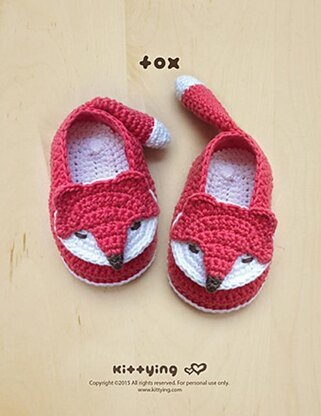 Fox Baby Booties