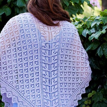 Misselthwait Manor Shawl - knitting pattern