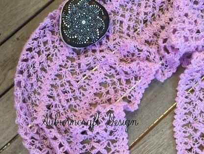 Filigree Flowers Shawl