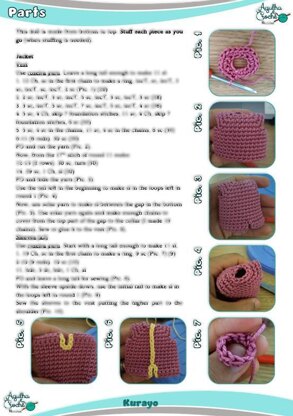 Kurama Yoko from Yu Yu Hakusho Crochet Pattern